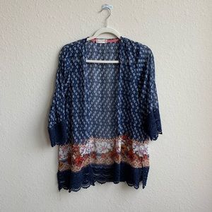 Altar’d State Navy Blue Cover Up!